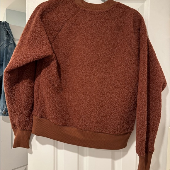 Rust Everlane Teddy Crewneck - Picture 3 of 3